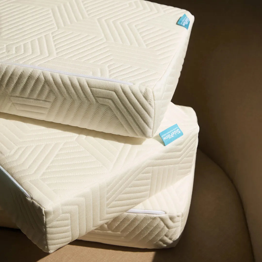Twee SidePillow kussens op elkaar gestapeld